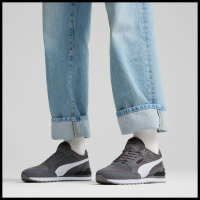 4. ST Runner v4 Mesh Cool Dunkelgrau-PUMA Weiß (39966603)