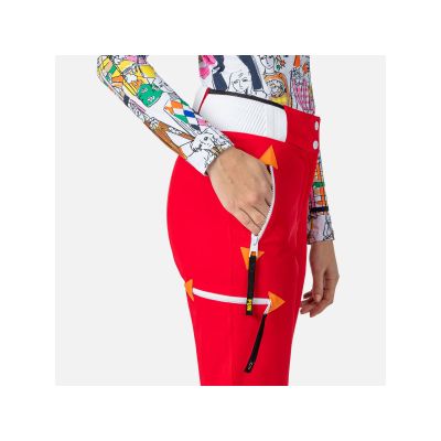 9. Rossignol W Pilot Str Pant rot