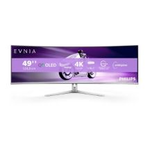 Philips Evnia 8000 49M2C8900L/00 Computermonitor 124,2 cm (48,9 Zoll) 5120 x 1440 Pixel Dual QHD QD-OLED Weiß