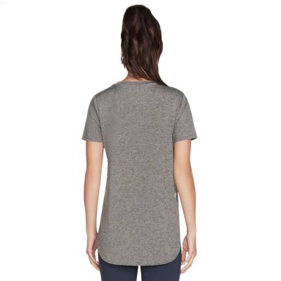 2. Skechers Diamond Blissful Tunika-T-Shirt W1TS336-BLK Schwarz XS