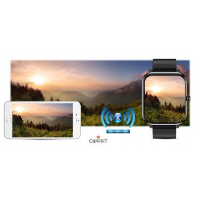 16. Smartwatch Giewont Schwarz GW230-2