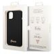 8. Guess GUHCP14MSLSMK iPhone 14 Plus 6.7 "schwarz / schwarzes Hartschalenetui Silikon Vintage Gold Logo