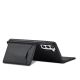 3. Magnet Kartenetui für Samsung Galaxy S22+ (S22 Plus) Tasche Wallet Kartenhalter Schwarz