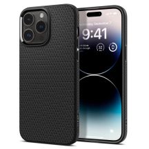 Spigen Liquid Air Hülle für iPhone 14 Pro Max – Mattschwarz