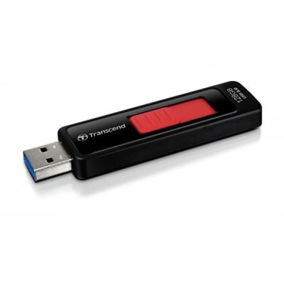 2. Transcend JetFlash Elite JetFlash 760, 128 GB USB-Stick, USB Typ-A 3.2 Gen 1 (3.1 Gen 1), Schwarz, Rot