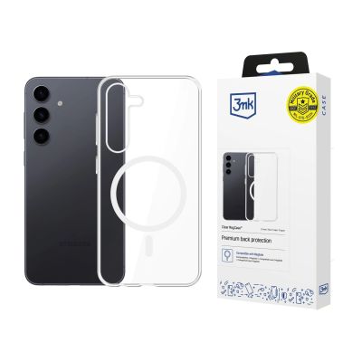 3mk Clear MagCase Hülle für Samsung Galaxy S24 – transparent