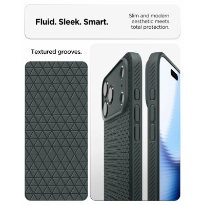 6. Spigen Liquid Air Hülle für iPhone 18 Pro Max / 17 Pro Max – Grün