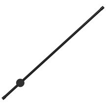 Activejet AJE-HILTON Schwarze NW LED-Wandleuchte