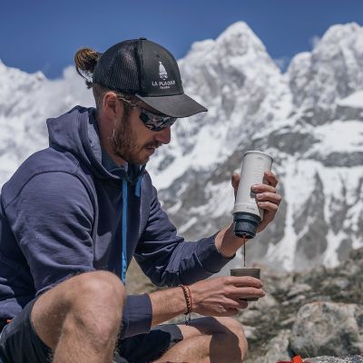 4. Outin Nano Tragbare Kaffeemaschine 7500mAh Weiß