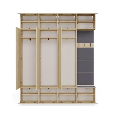 9. Garderobe HAGA IV 3SZ1W SONOMA