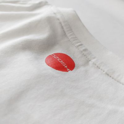 4. Ozoshi Isao M weißes T-Shirt Tsh O20TS005