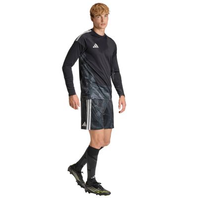 7. adidas Tiro 26 Wettkampf-Torwarttrikot für Herren, langärmlig, schwarz, KB5254