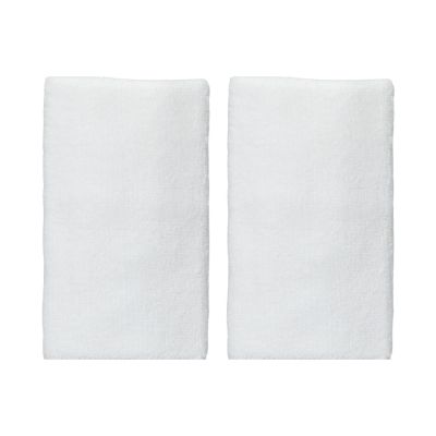 2. Asics Wrist Band Long Schweißband für das Handgelenk, 2 Stück, weiß, 3043A142 100