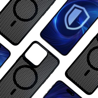 3. 3mk COOLing MagCase Hülle für Apple iPhone 16 Pro Max – Schwarz