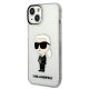 2. Karl Lagerfeld Ikonik Karl Hülle für iPhone 14 Plus – transparent