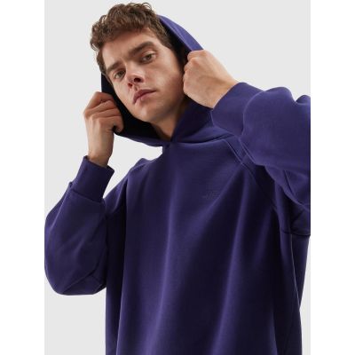 7. Unisex Kapuzenpullover mit offener Vorderseite 4F 4FWAW24TSWSU1314-30S