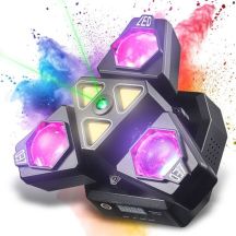 LIGHT4ME MADNESS TRI 3IN1 bewegliche Multi-Effekt-Beleuchtung