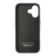 6. Audi Kunstleder iPhone 16 6,1" schwarz/schwarz Hardcase AU-TPUPCIP16-GT/D2-BK