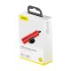 6. Baseus SharpTool Sicherheitshammer mit Glasbrecher und Gurtschneider – Rot