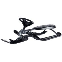 Schwarzer Schlitten Stiga Snowracer Curve – kelkka, musta