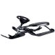 Schwarzer Schlitten Stiga Snowracer Curve – kelkka, musta