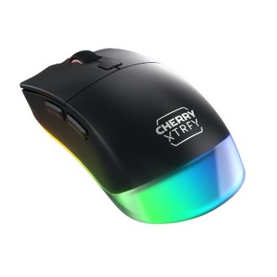 3. CHERRY XTRFY M50 Kabellose Gaming-Maus, Rechtshänder, Funkfernbedienung + Bluetooth + USB Typ-C, optischer Sensor, 12000 DPI