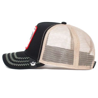 3. Goorin Bros. The Cock Trucker Cap, schwarz - 101-0378-BLK