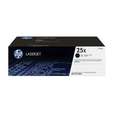 43. Originale schwarze HP 25X LaserJet XL Tonerkartusche