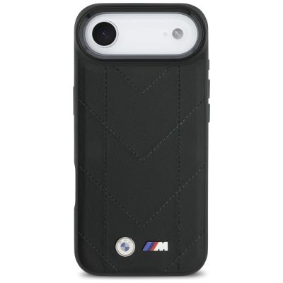 3. BMW M Quilted Logo MagSafe Case für iPhone 17 Air – Schwarz