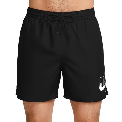 2. Nike Logo Lap 5" Volley Badeshorts, schwarz, NESSG574 001