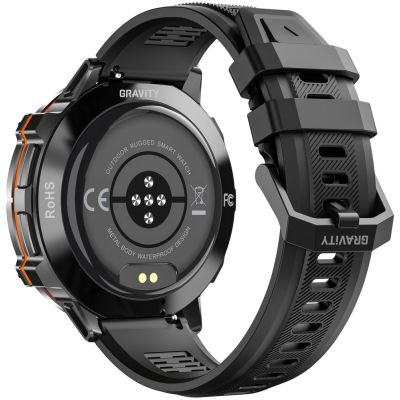 17. Smartwatch Gravity Schwarzes Armband + Armband GT42-1