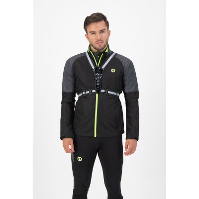 Rogelli LED-Reflexweste schwarz