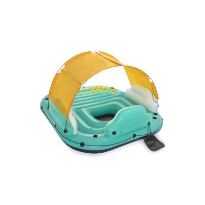 32. Bestway 43407 Pool- und Strandinsel, mehrfarbig, einfarbig, PVC