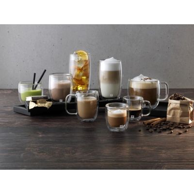 3. Set mit 2 ZWILLING Sorrento Plus Kaffeegläsern