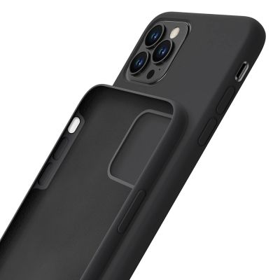 11. 3mk Silikonhülle für iPhone 11 Pro Max – Schwarz