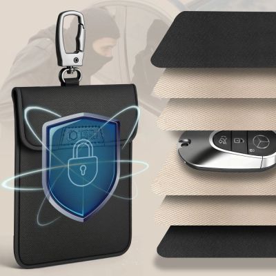 4. Tech-Protect KLR400 Diebstahlsichere Autoschlüsselhülle – Schwarz