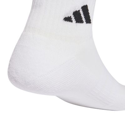 4. adidas Cushioned Sportswear Ankle 3P Socken, weiß JZ0523