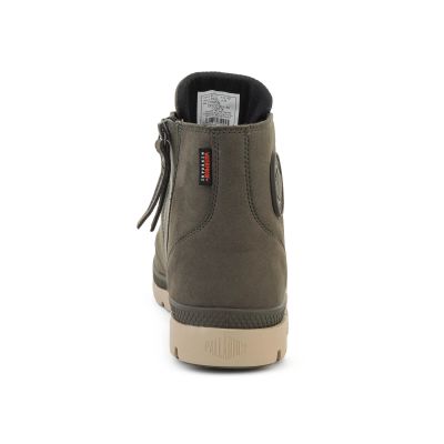 5. PALLADIUM PAMPA LITE+ ZIP WP+ OLIVE NIGHT 79577-325