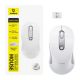 4. Baseus F02 Ergonomische kabellose Maus USB 2,4 GHz – Weiß