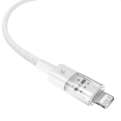 3. Baseus Gem 2,4A 1m Kabel (Weiß)