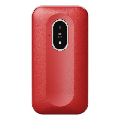 6. Doro Leva L20 7,11 cm (2,8") 132 g Rot, Weiß Funktionsfähiges Handy