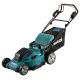 Makita Rasenmäher 2x18V DLM481CT2 mit Antrieb 48cm 2x5,0Ah