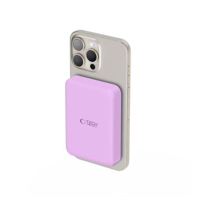 2. Tech-Protect LifeMag MagSafe PB11 10000 mAh Powerbank – Pink