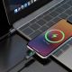 5. Dudao L7C USB-C - USB-C 100W Kabel mit LED-Anzeige 1m - Schwarz