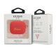 3. Guess, GUA3LSCHSR AirPods 3 Cover rot/rot Silikon-Charm-Herz-Kollektion