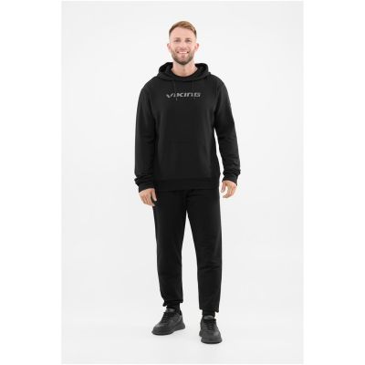 VIKING Team Wear Herren Bambus-Hoodie Schwarz XL