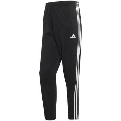 2. adidas Essentials Herren-Trikothose mit 3 Streifen, Single Jersey, Schwarz, KY6611