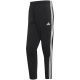 2. adidas Essentials Herren-Trikothose mit 3 Streifen, Single Jersey, Schwarz, KY6611