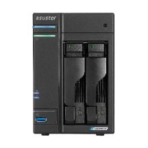 NAS Asustor AS6702T Lockerstor 2 Gen2; Tower; 2x (3,5" SATA-HDD/2,5"-SSD); Intel Celeron N5105; 4 GB DDR4 SODIMM (max. 16 GB), 2x 5 Gb, 4x M.2 2280 NVMe PCIe 3.0, 2x USB 3.2 Gen 2, 1x HDMI 2.0b