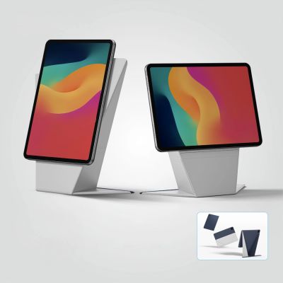 6. AmazingThing Matte Pro Mag Folio Hülle mit Ständer für iPad Air 13" M3/M4 (2025/2026) - Blau